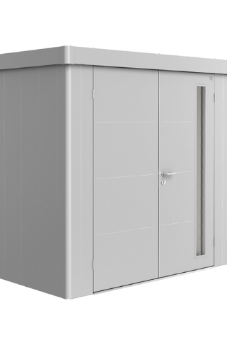Biohort Záhradný domček BIOHORT Neo 4B duo 236 × 348 cm (strieborná metalíza)