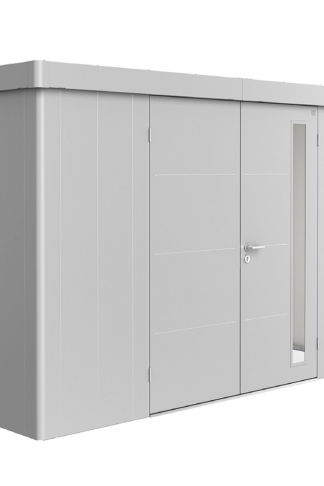 Biohort Záhradný domček BIOHORT Neo 2D duo 348 × 236 cm (strieborná metalíza)
