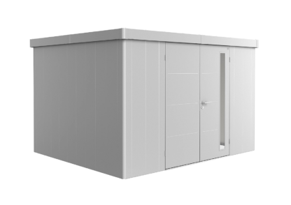 Biohort Záhradný domček BIOHORT Neo 3D duo 348 × 292 cm (strieborná metalíza)