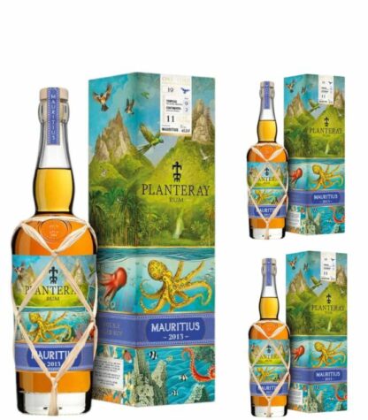 3 x Planteray Single Vintage Mauritius 2013