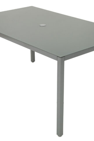 Deokork VÝPREDAJ Kovový stôl DEO805 150 x 90 cm (sivý)