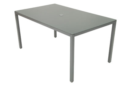 Deokork VÝPREDAJ Kovový stôl DEO805 150 x 90 cm (sivý)