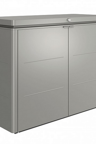 Biohort Multiúčelový úložný box HighBoard 160 x 70 x 118 (sivý kremeň metalíza) 160 cm (3 krabice)