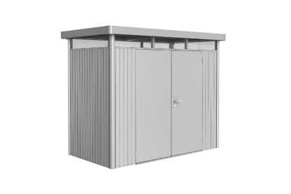 Biohort Záhradný domček BIOHORT Highline H1 duo 275 × 155 cm (strieborná metalíza)