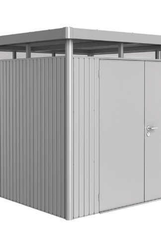 Biohort Záhradný domček BIOHORT Highline H4 duo 275 × 275 cm (strieborná metalíza)