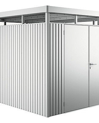 Biohort Záhradný domček BIOHORT Highline H5 duo 275 × 315 cm (strieborná metalíza)