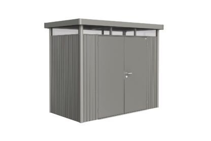 Biohort Záhradný domček BIOHORT Highline H1 duo 275 × 155 cm (sivá kremeň metalíza)