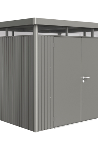 Biohort Záhradný domček BIOHORT Highline H3 duo 275 × 235 cm (sivý kremeň metalíza)