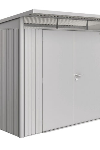 Biohort Záhradný domček BIOHORT Avantgarde A5 duo 260 × 180 cm (strieborná metalíza)
