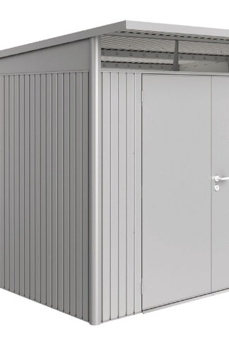 Biohort Záhradný domček BIOHORT Avantgarde A8 duo 260 × 340 cm (strieborná metalíza)