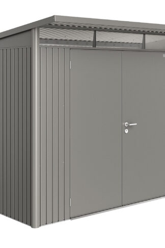 Biohort Záhradný domček BIOHORT Avantgarde A5 duo 260 × 180 cm (sivý kremeň metalíza)