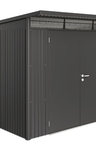 Biohort Záhradný domček BIOHORT Avantgarde A7 duo 260 × 260 cm (tmavo šedá metalíza)
