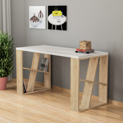 ASIR Stôl HONEY biely