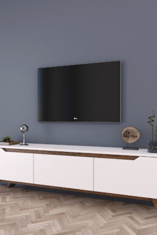 ASIR TV stolík MODERN biely