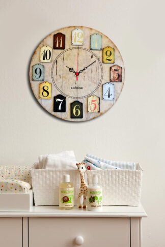 ASIR Nástenné hodiny LONDON MDF 40 cm