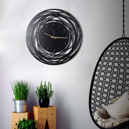 ASIR Kovové nástenné hodiny LINIE 50 cm