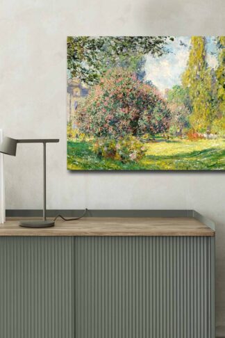 ASIR Reprodukcia obrazu na plátne PARK MONCEAU C. MONET 70 cm
