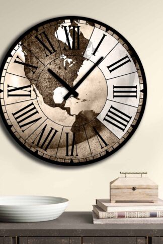 ASIR Nástenné hodiny KONTINENT MDF 50 cm