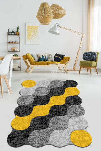 ASIR Koberec 80 x 120 UNITED RINGS čierny