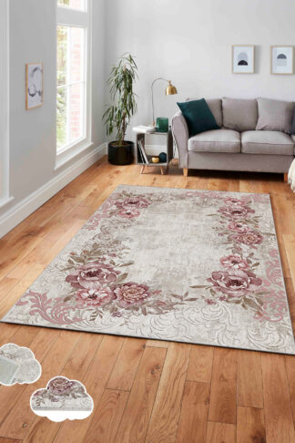 ASIR Koberec 160 x 230 PINK béžová