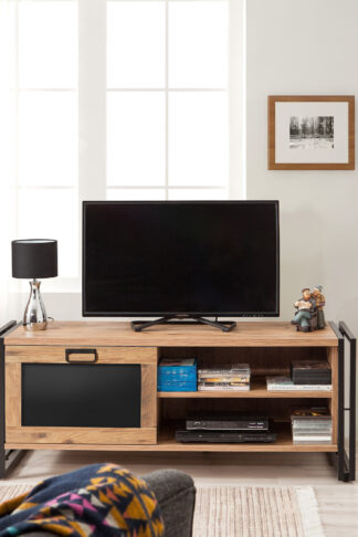 ASIR TV stolík VONDA borovica atlantic black