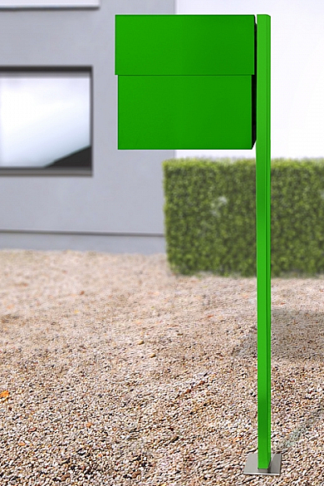 Radius design cologne Schránka na listy RADIUS DESIGN (LETTERMANN XXL 2 STANDING green 568B) zelená