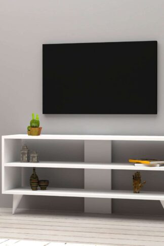 ASIR TV stolík ONE biely