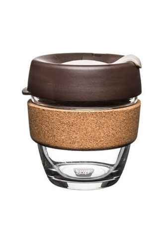 KeepCup Brew Cork ALMOND (hnedá) 227 ml (S)