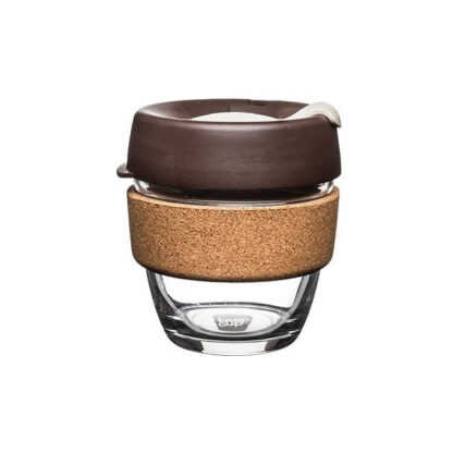KeepCup Brew Cork ALMOND (hnedá) 227 ml (S)