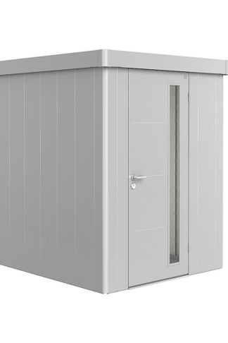 Biohort Záhradný domček BIOHORT Neo 2A 180 × 236 cm (strieborná metalíza)