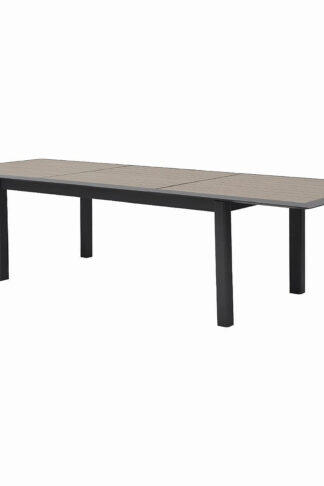 Hliníkový stôl VERMONT 216/316 cm (antracit)
