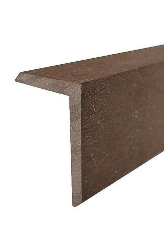 Ukončovacia lišta WPC UNVOC COEX čokohnedá D002 40 x 60 x 2200 mm