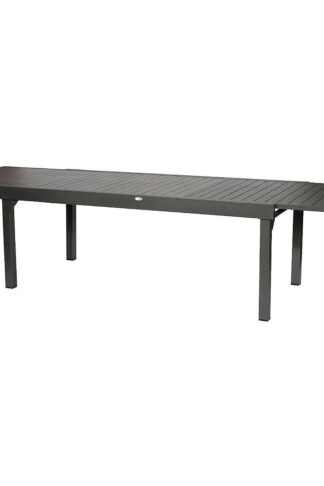 DEOKORK Hliníkový stôl VALENCIA 200/320 cm (antracit)