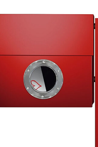 Radius design cologne Schránka na listy RADIUS DESIGN (LETTERMANN XXL STANDING red 567R) červená