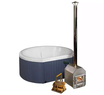 Deokork Drevená kaďa Hot tub WAVE (900L)
