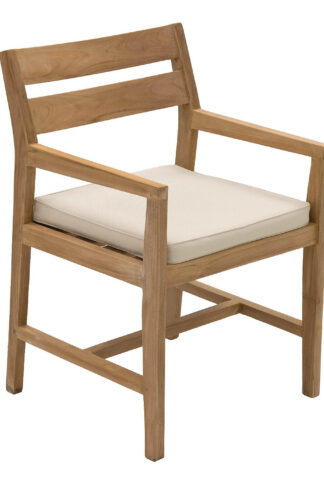 Deokork Záhradné pevné kreslo WINSTON (teak)