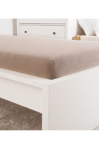 Prestieradlo jersey IDEAL 90x200 orechové