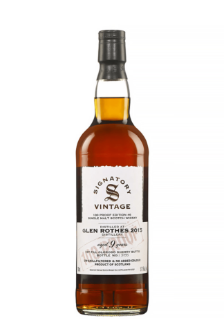 Signatory 100 Proof Glenrothes 2015