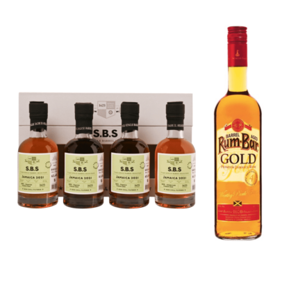 S.B.S Jamaica 2021 WPE 4x 0.2 L + Rum-Bar Gold