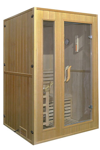 Marimex Fínska sauna KOTI M saunové kachle SAWO
