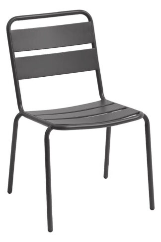 Hliníková stolička RUBBY (antracit)