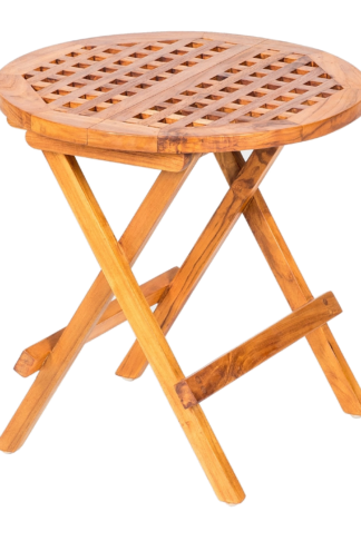 DEOKORK Teakový skladací stolík PICNIC
