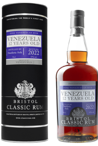 Bristol Classic Rum Venezuela 12 Y.O. Destilería Sofa