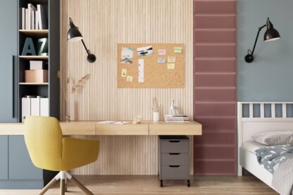 Eltap Čalúnený panel SET QUADRATTA 50x240 ružový