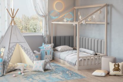 Eltap Čalúnený panel SET QUADRATTA 100+220x50 sivý