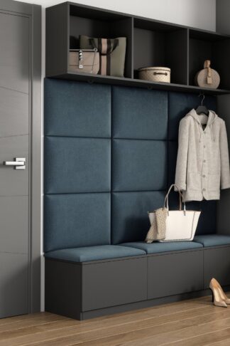 Eltap Čalúnený panel SET QUADRATTA 180x120 zelený