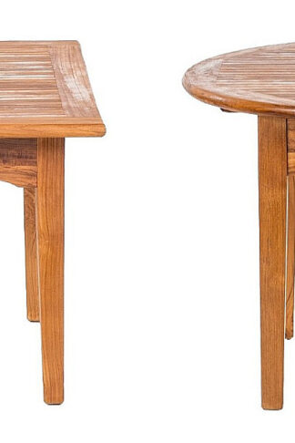 DEOKORK Teakový stôl ELEGANTE 130 / 180 × 100 × 78 cm | obdĺžnik | rozkladacia