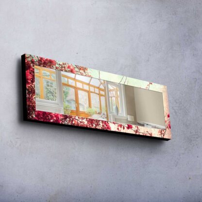 ASIR Dekoratívne zrkadlo KVITNÚCI KER 40 x 120 cm