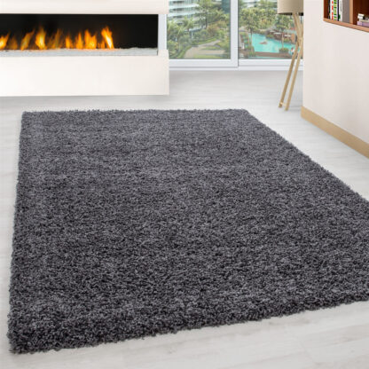 ASIR Koberec 200 x 290 PLAIN tmavo sivý